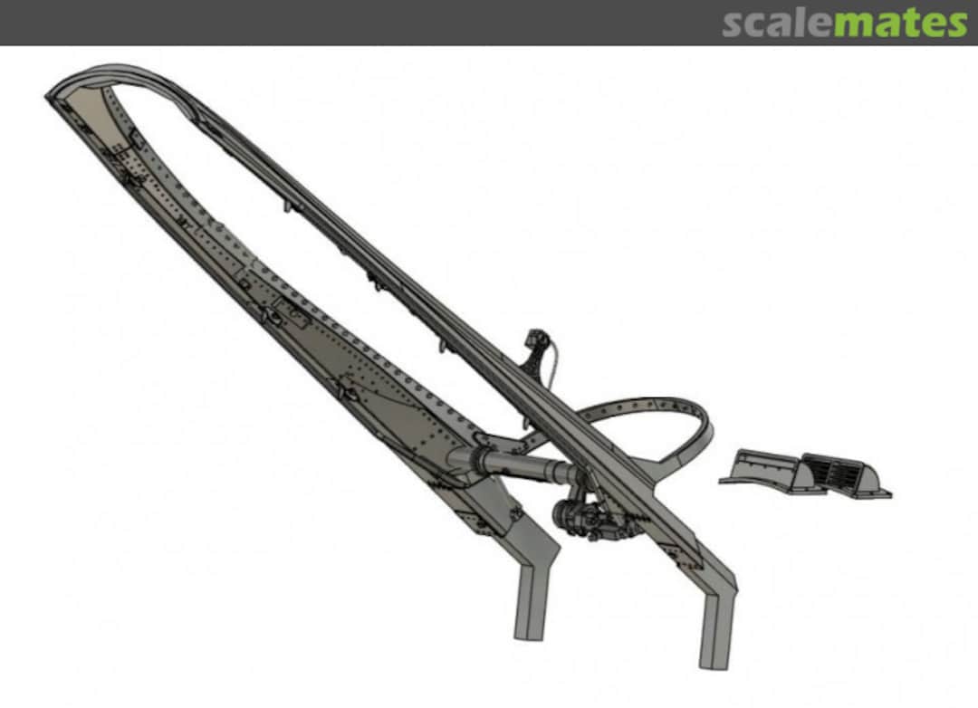 Boxart F-16 Canopy frame (with JHMCS sensor) WOL481516 Wolf 3D Resin Parts Boxart F-16 Canopy frame (with JHMCS sensor) WOL481516 Wolf 3D Resin Parts