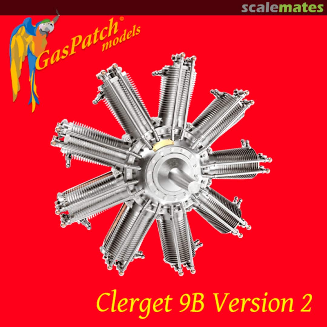 Boxart Clerget 9B 24-32333 GasPatch Models