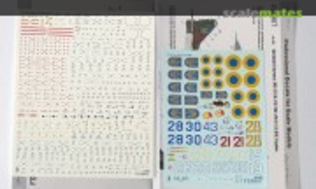 1:48 Ukrainian Fulcrums: MiG-29 (9-13) and Stencils 48-077 (Foxbot 48-076T) 48-076T