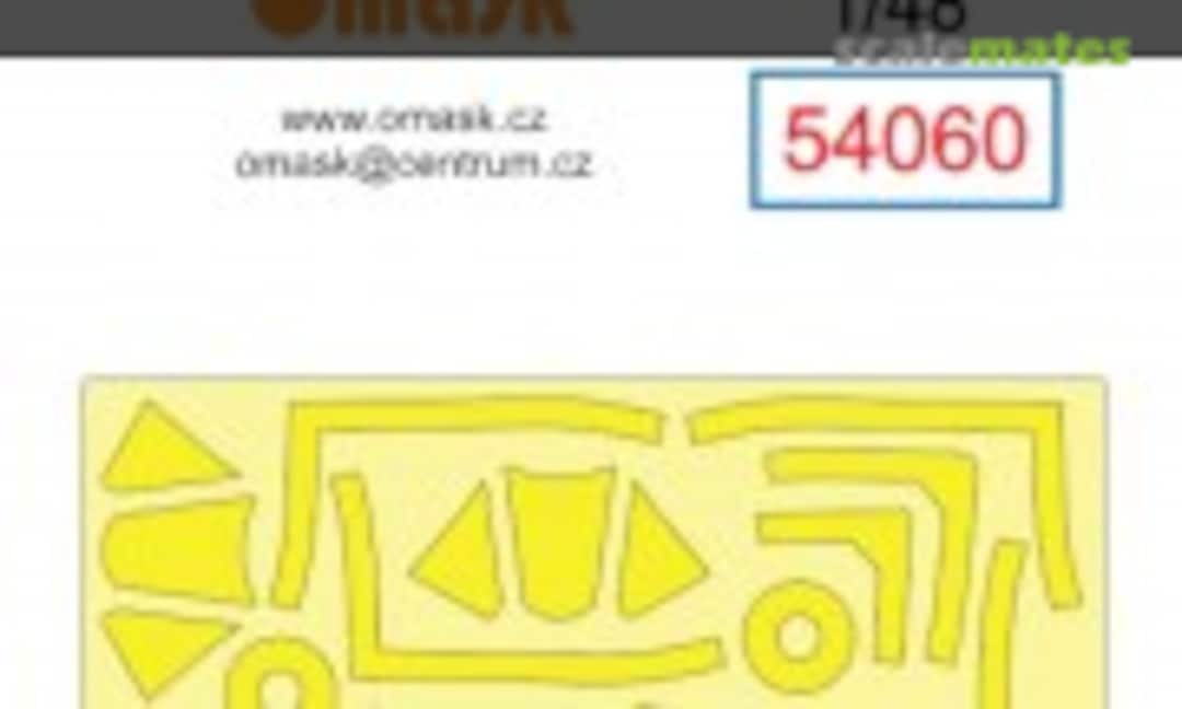 1:48 P-47D Thunderbolt Double Sided Mask (For Miniart) (Omask 54060) 54060