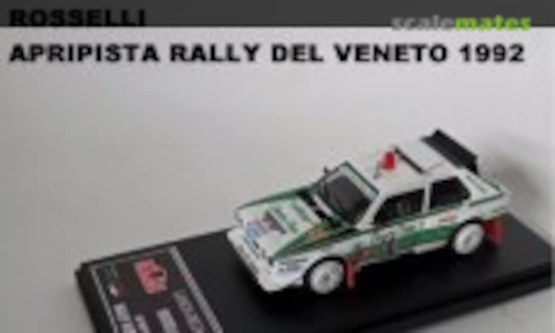 Lancia S4 Apripista Rally del Veneto 1992 Rosselli Lecce Pen KIT (RACING43 KIT537)