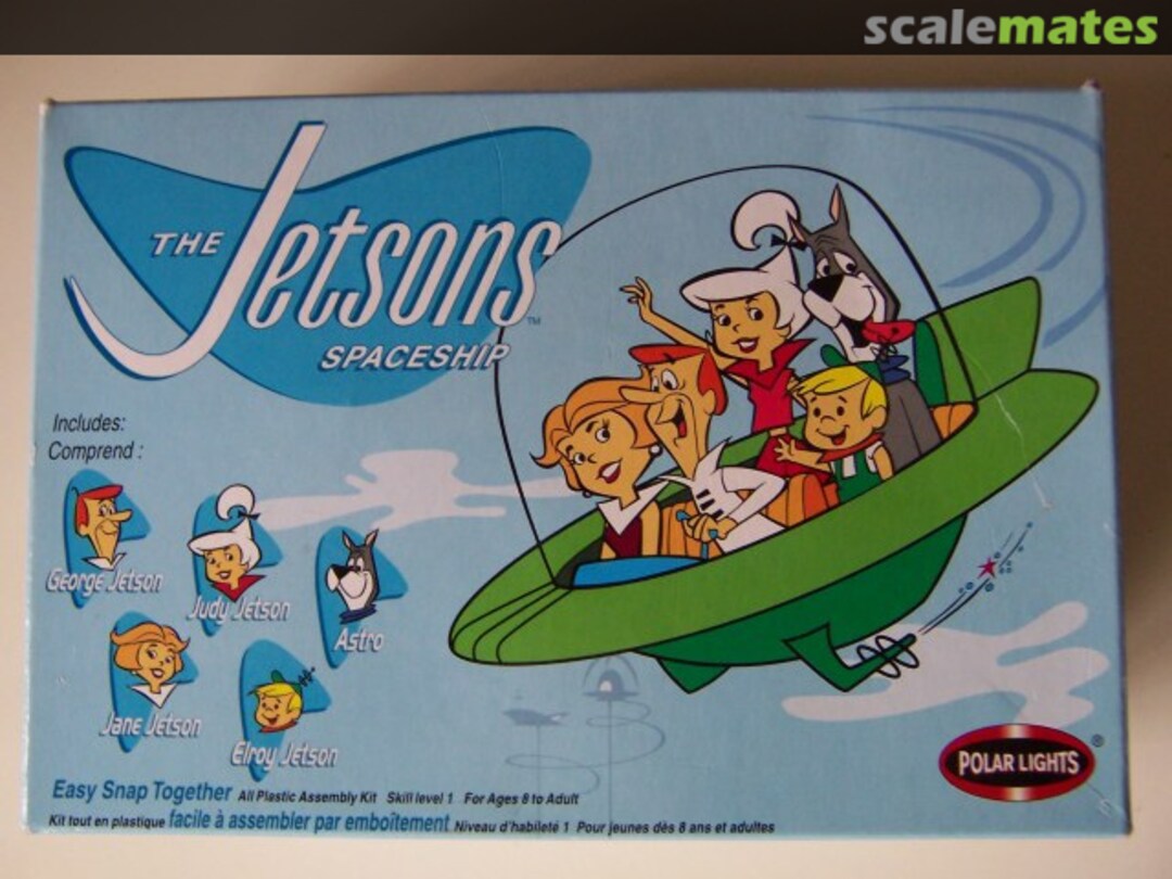 Boxart The Jetsons Spaceship 6810 Polar Lights