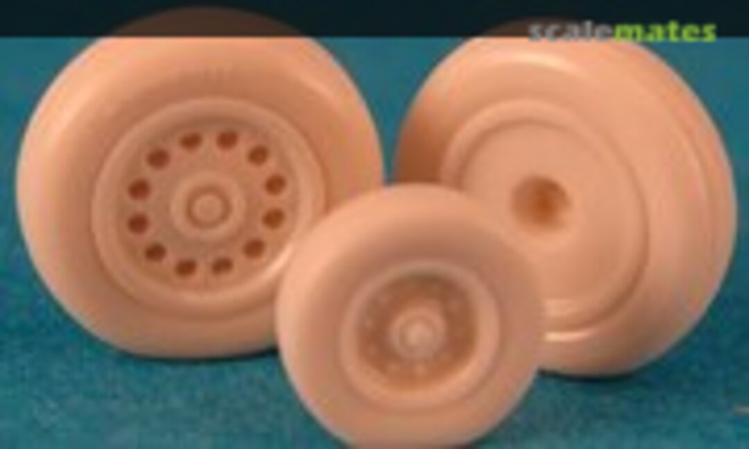 1:48 Weighted Wheels for F-117A (Early) (Royale Resin R015)