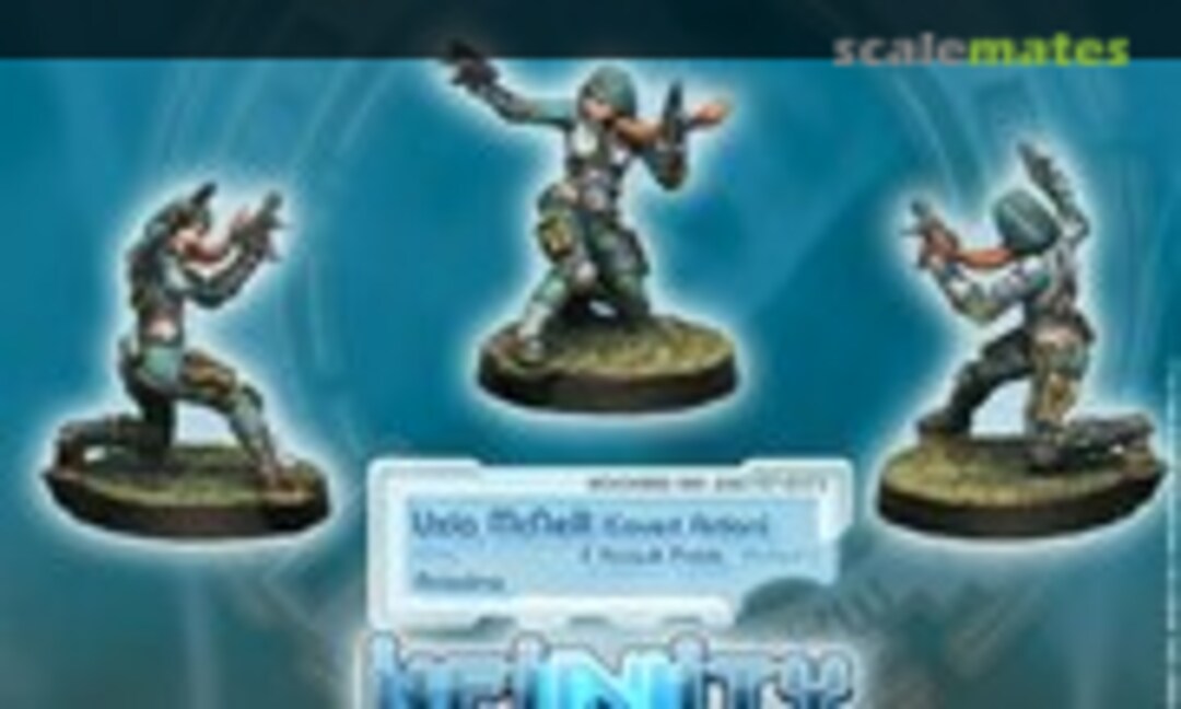 28mm UXÍA MCNEILL (COVERT ACTION) (Corvus Belli 280157-0373) 280157-0373