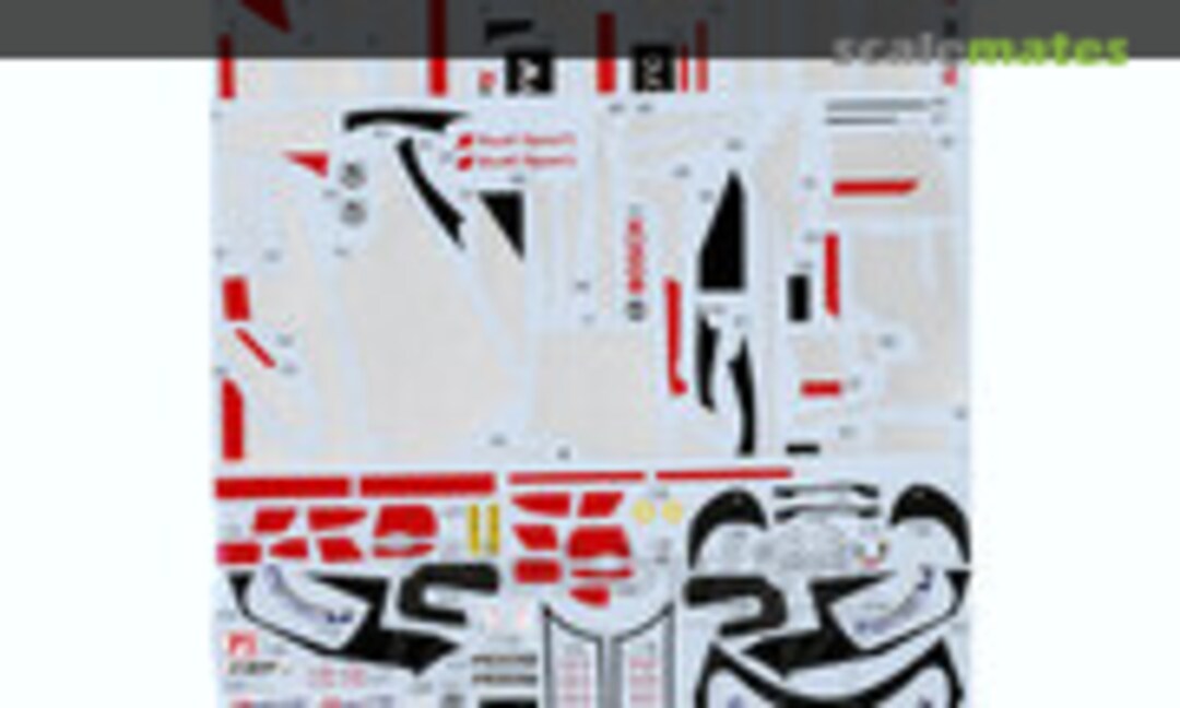 1:24 Audi R18 e-tron quattro #1/2 Spare Decal (Studio27 ST27-SDF24120) ST27-SDF24120