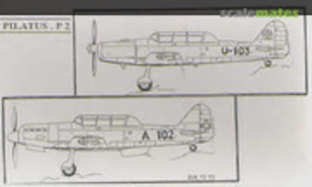 1:72 Pilatus P.2 (Dujin DA7252) DA7252