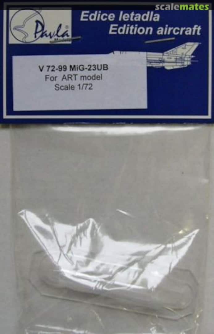 Boxart MiG-23UB V72-99 Pavla Models Boxart MiG-23UB V72-99 Pavla Models