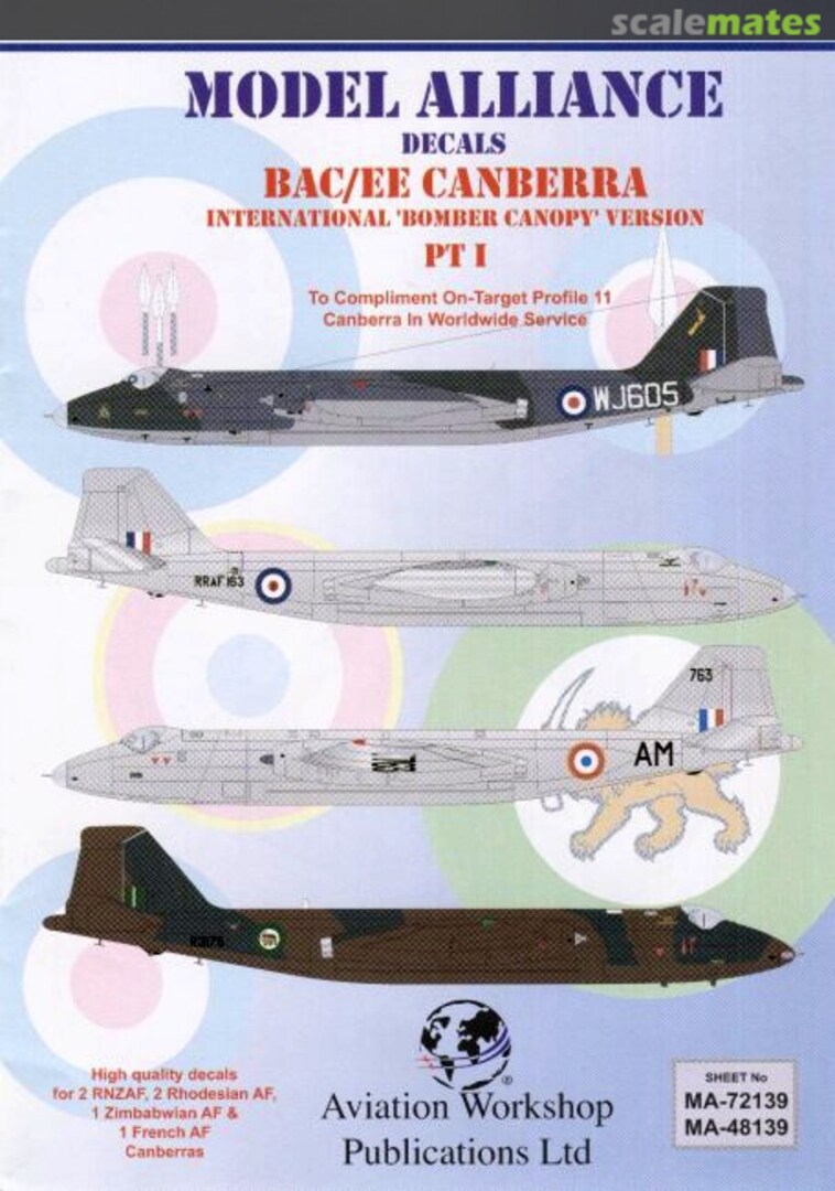 Boxart BAC/EE Canberra MA-48139 Model Alliance Boxart BAC/EE Canberra MA-48139 Model Alliance