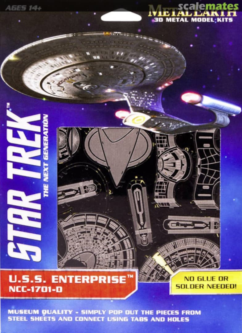 Boxart USS Enterprise NCC-1701-D MMS281 Fascinations Boxart USS Enterprise NCC-1701-D MMS281 Fascinations