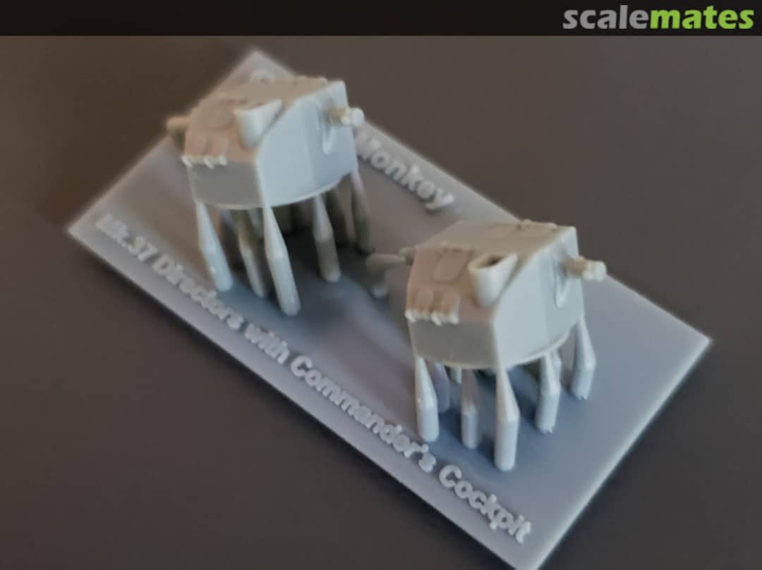 Boxart Mk.37 Fire Control Directors with Commander's Cockpit 350-Mk37 Cockpit-2 Model Monkey Boxart Mk.37 Fire Control Directors with Commander's Cockpit 350-Mk37 Cockpit-2 Model Monkey