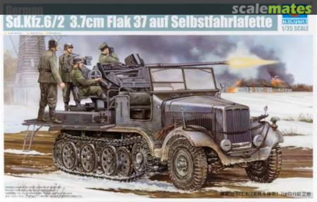 Boxart Sd.Kfz. 6/2 05532 Trumpeter Boxart Sd.Kfz. 6/2 05532 Trumpeter