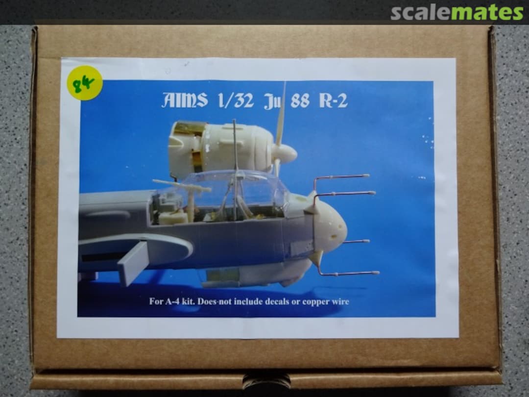 Boxart Ju-88R-2 Conversion for Revell A-4 R-2 AIMS Boxart Ju-88R-2 Conversion for Revell A-4 R-2 AIMS