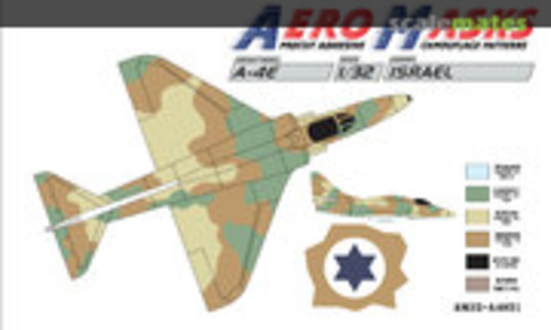 1:32 A-4E Israel (AeroMasks AM32-A402) AM32-A402