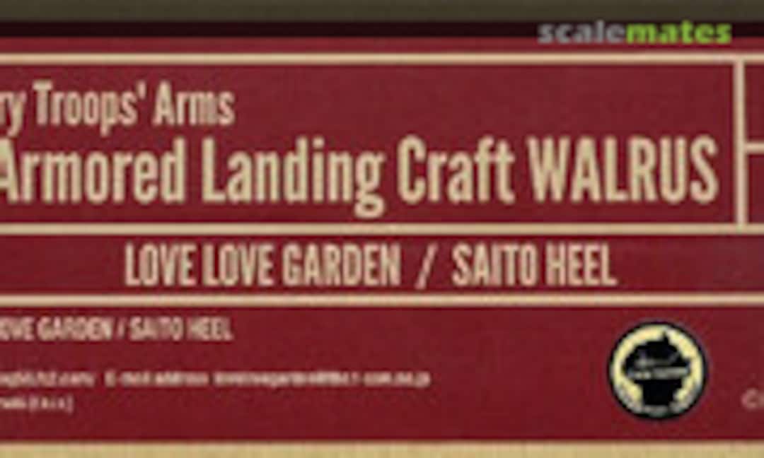 1:76 Assault Armored Landing Craft Walrus (Love Love Garden Series Ma.K. 018)