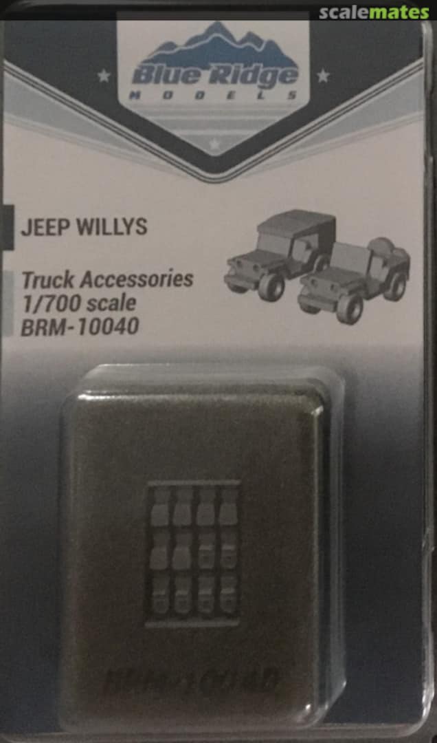Boxart Jeep Willys BRM-10040 Blue Ridge Models Boxart Jeep Willys BRM-10040 Blue Ridge Models