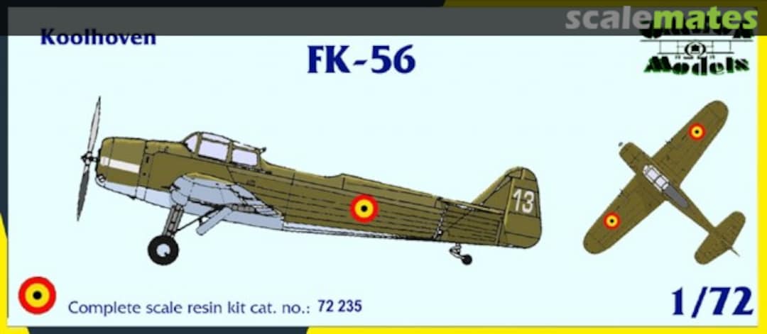 Boxart Koolhoven FK-56 72235 Omega Models Boxart Koolhoven FK-56 72235 Omega Models