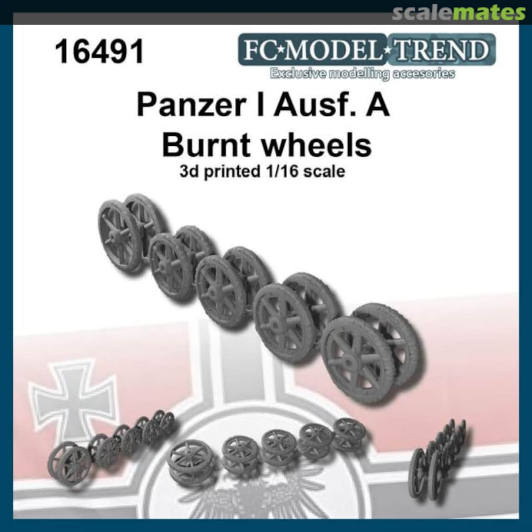 Boxart Panzer I Ausf. A burnt wheels 16491 FC Model Trend Boxart Panzer I Ausf. A burnt wheels 16491 FC Model Trend