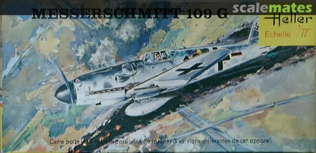 Boxart Messerschmitt 109 G 076 Heller Boxart Messerschmitt 109 G 076 Heller