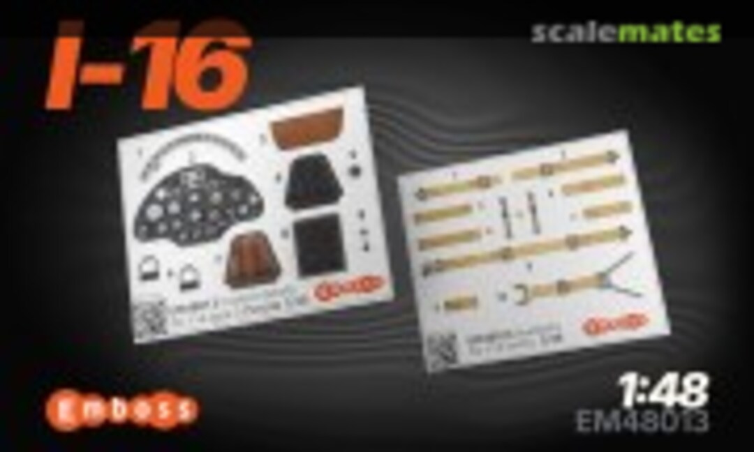 1:48 I-16 type 5 Interior 3D Decals (Embase EM48013) EM48013