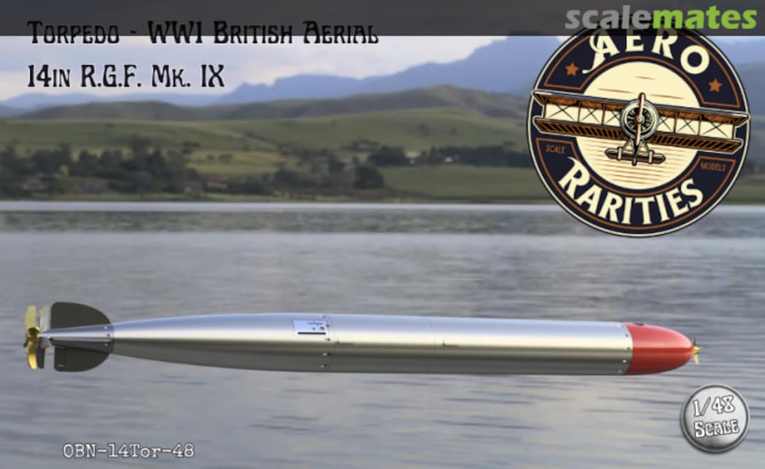 Boxart British 14in Aerial Torpedo, R.G.F. Mk. IX OBN-14Tor-48 Aero Rarities Boxart British 14in Aerial Torpedo, R.G.F. Mk. IX OBN-14Tor-48 Aero Rarities