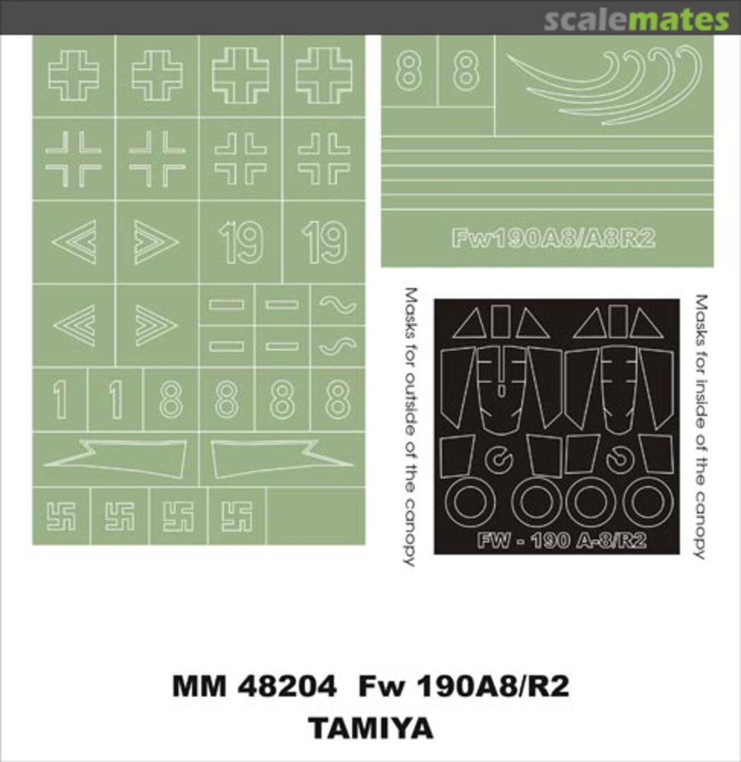 Boxart Fw 190A-8/R2 MM48204 Montex Boxart Fw 190A-8/R2 MM48204 Montex