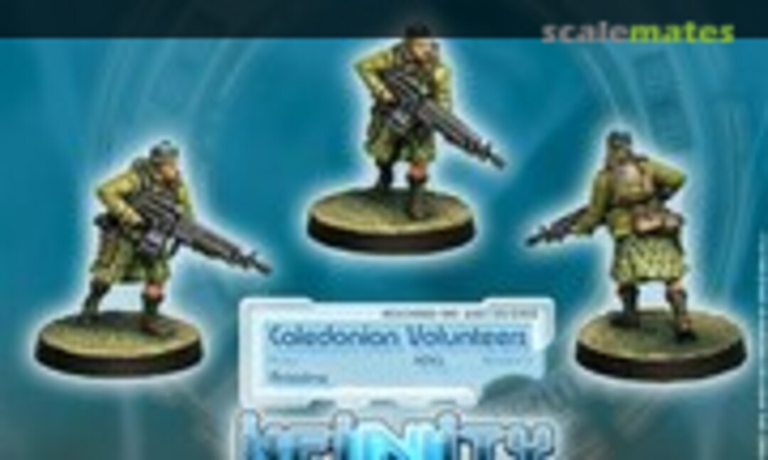 28mm CALEDONIAN VOLUNTEERS (Corvus Belli 280160-0405) 280160-0405