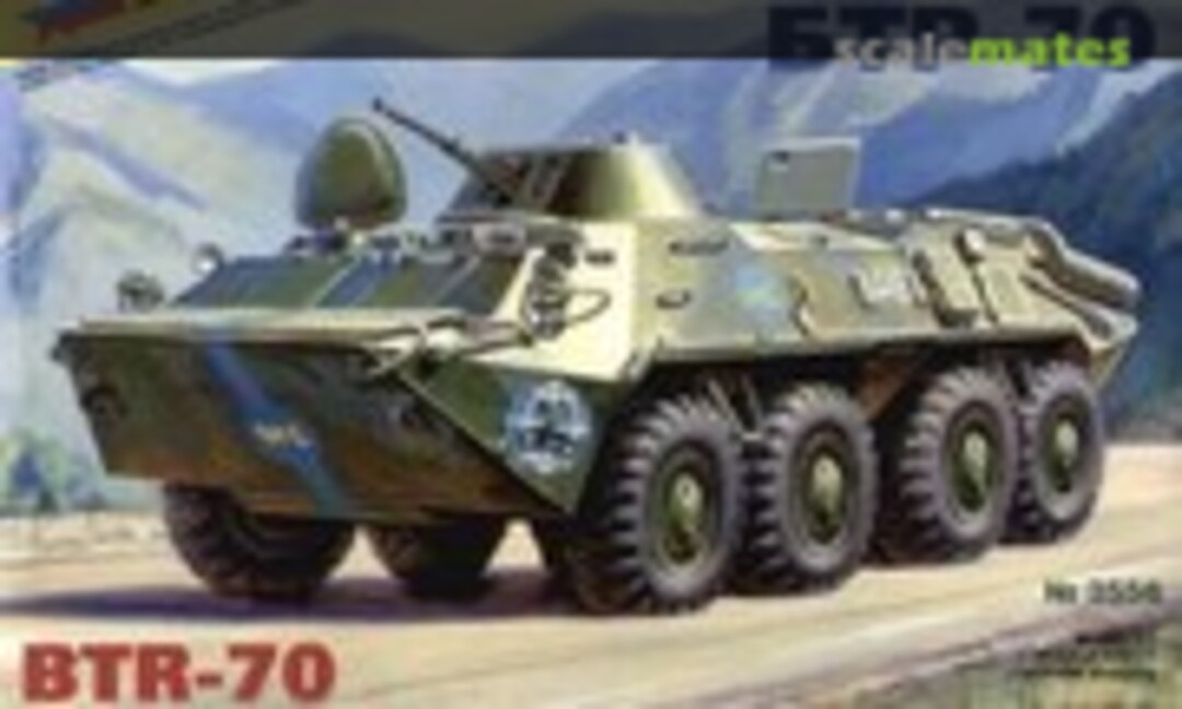1:35 BTR-70 Russian Armored Personal Carrier (Zvezda 3556) 3556