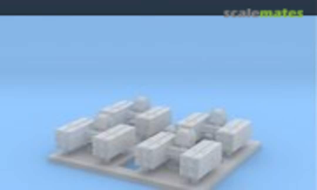 1:350 Mk.29 GMLS Launcher Set (Mike's MS Productions MSP30-005) MSP30-005