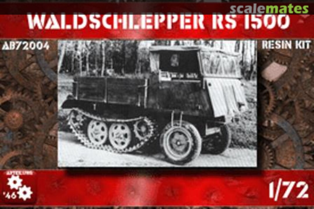 Boxart Waldschlepper RS 1500 AB72004 Abteilung '46 Boxart Waldschlepper RS 1500 AB72004 Abteilung '46