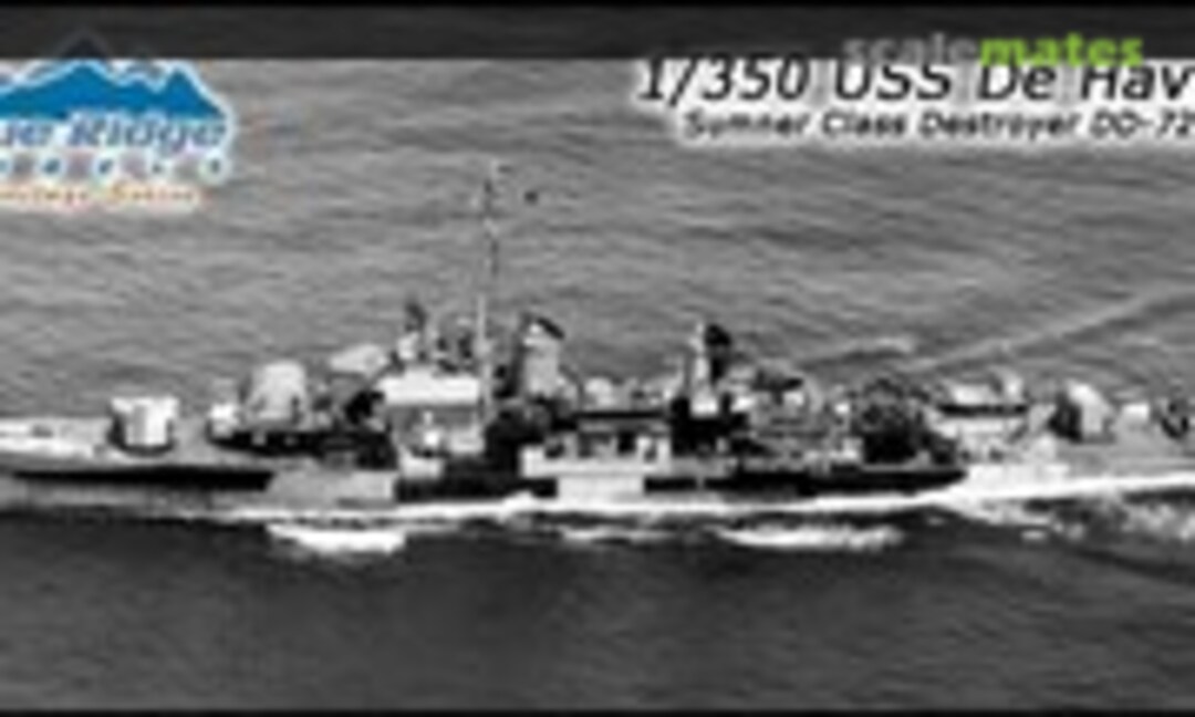 1:350 USS De Haven DD-727 (Blue Ridge Models BRM-35015) BRM-35015