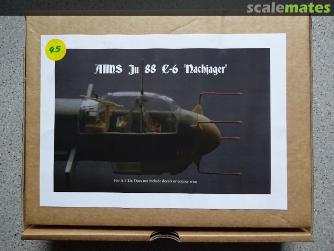 Boxart Ju-88C-6 Nachjager Conversion C-6 AIMS Boxart Ju-88C-6 Nachjager Conversion C-6 AIMS