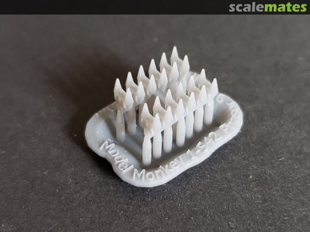 Boxart Phasor 90 Paired-cone Antennas (set of 12) 542-Phasor90 Model Monkey