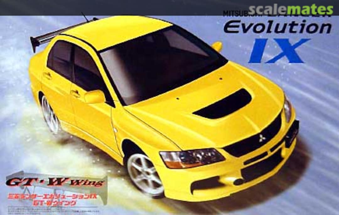 Boxart Mitsubishi Lancer Evolution IX GT-W Wing 18915 Fujimi Boxart Mitsubishi Lancer Evolution IX GT-W Wing 18915 Fujimi