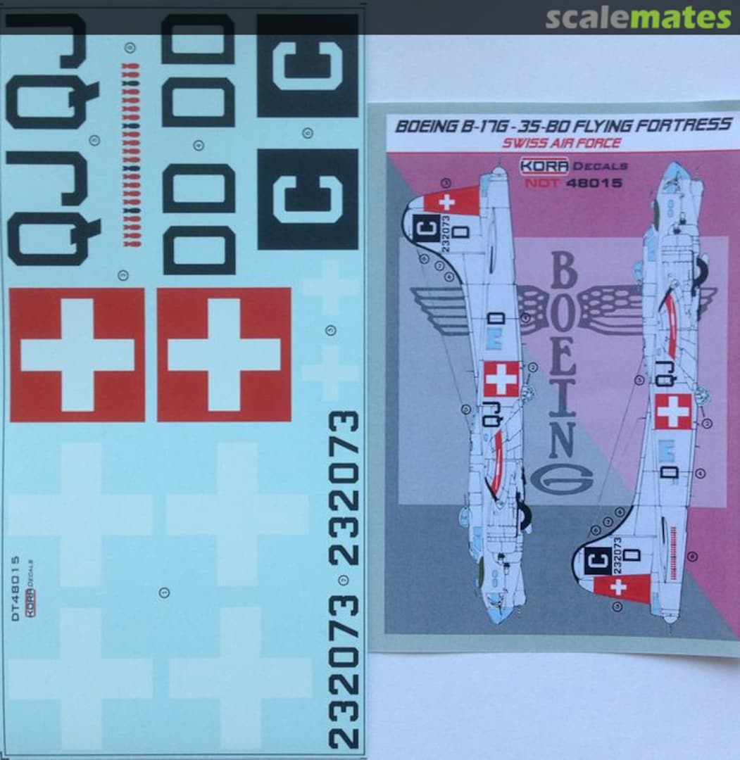 Boxart Boeing B-17G-35-BO Flying Fortress NDT48015 Kora Models Boxart Boeing B-17G-35-BO Flying Fortress NDT48015 Kora Models