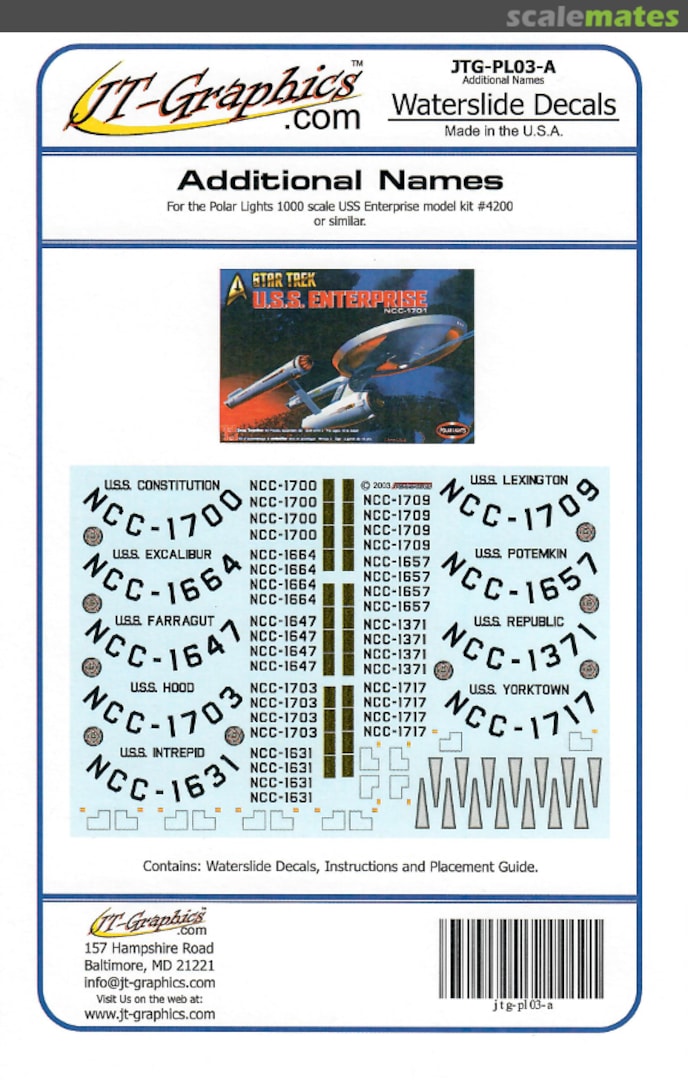 Boxart Additional Names JTG-PL03-A JT-Graphics Boxart Additional Names JTG-PL03-A JT-Graphics