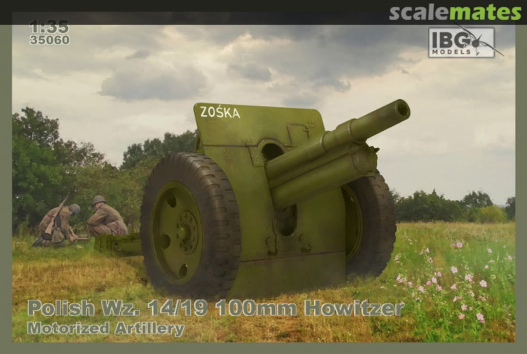 Boxart Wz. 14/19 100mm Howitzer - Motorized Artillery 35060 IBG Models Boxart Wz. 14/19 100mm Howitzer - Motorized Artillery 35060 IBG Models