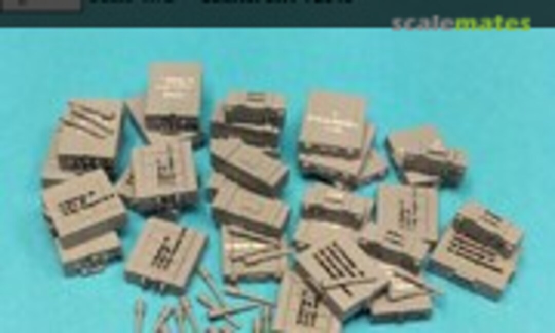 1:72 German WWII Grenade boxes + Stielhandgranate 24 (J.K. Resin JKT72049)
