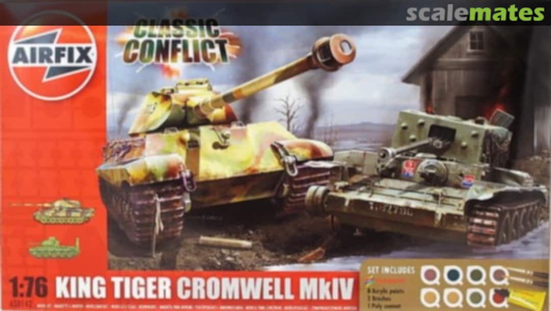 Boxart King Tiger Cromwell MkIV A50142 Airfix Boxart King Tiger Cromwell MkIV A50142 Airfix