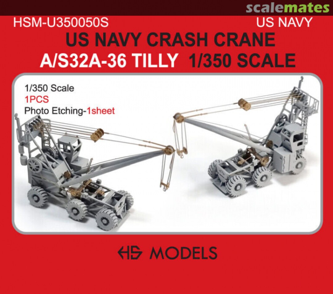 Boxart A/S32A-36 Tilly Crash Crane HSM-U350050S HS Models Boxart A/S32A-36 Tilly Crash Crane HSM-U350050S HS Models