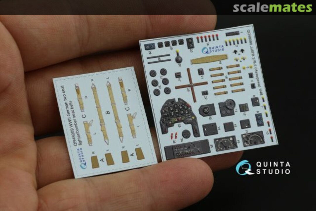 Contents Ju 87B-2/R-2 interior 3D decals QD48098 Quinta Studio Contents Ju 87B-2/R-2 interior 3D decals QD48098 Quinta Studio