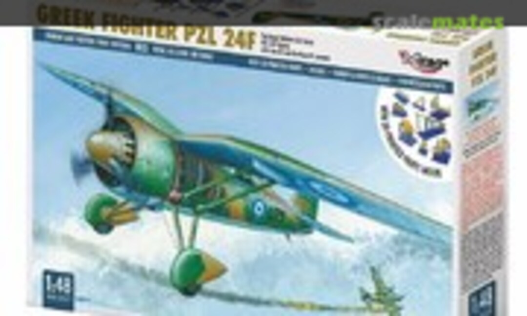PZL P.24F Greek Fighter (Mirage Hobby MIR-481007)
