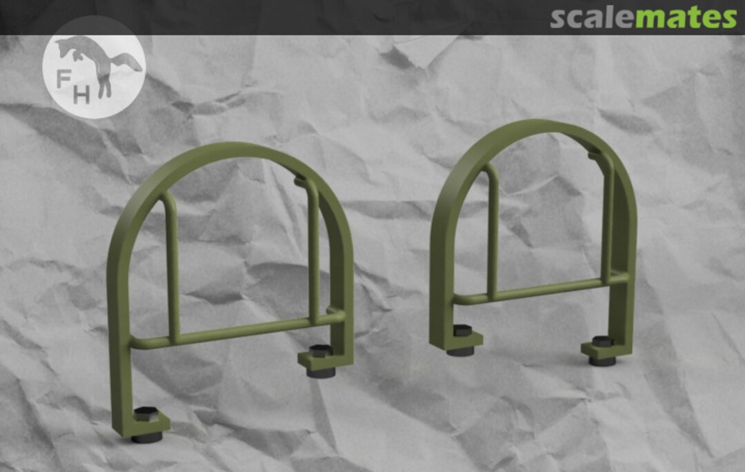 Boxart BRDM-2 Headlight Guards N/A FoxHopp Models Boxart BRDM-2 Headlight Guards N/A FoxHopp Models