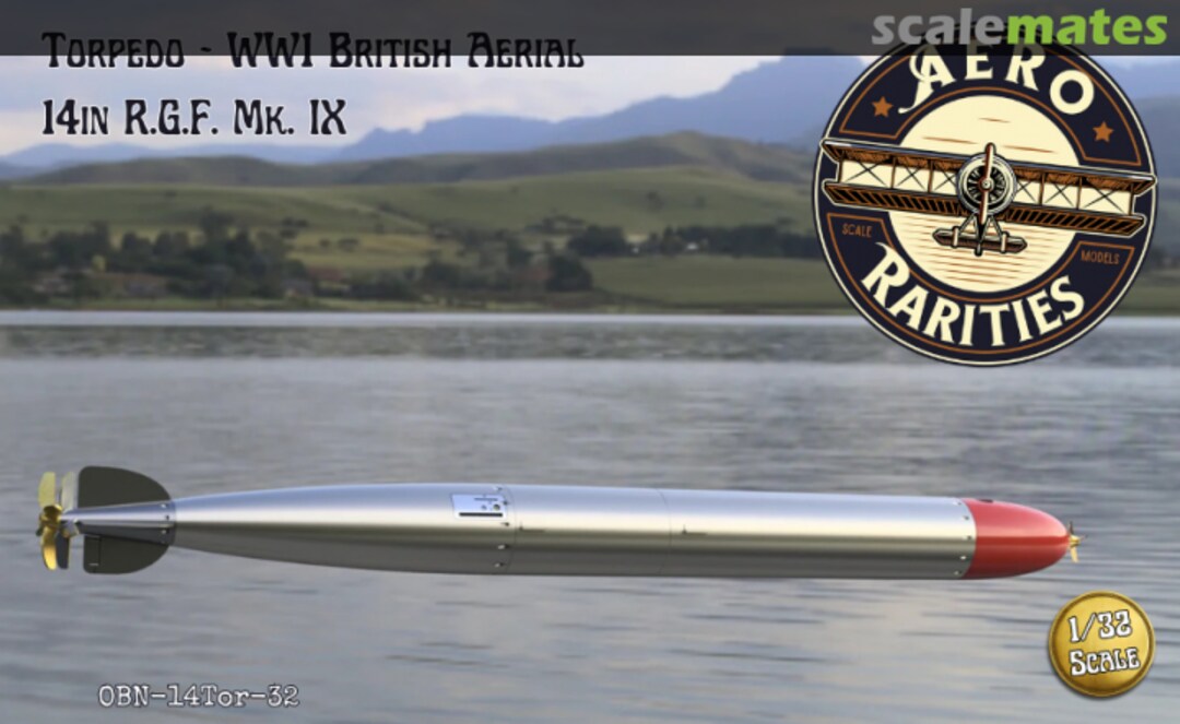 Boxart British 14in Aerial Torpedo, R.G.F. Mk. IX OBN-14Tor-32 Aero Rarities Boxart British 14in Aerial Torpedo, R.G.F. Mk. IX OBN-14Tor-32 Aero Rarities