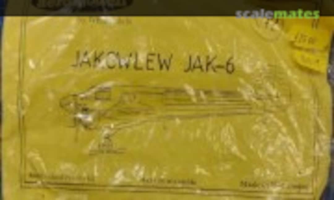 1:72 Jakowlew Jak-6 (aeromodell )