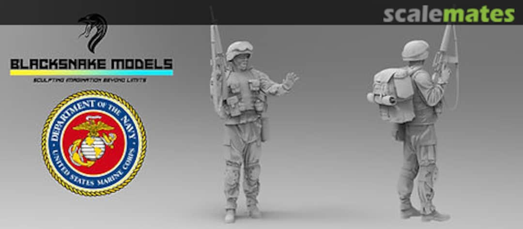 Boxart US MARINES 13 Operation Iraqi Freedom USMC-13 BlackSnake Model