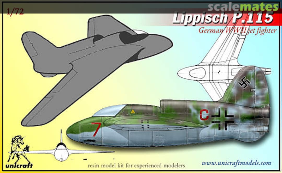 Boxart Lippisch P.115  Unicraft Models