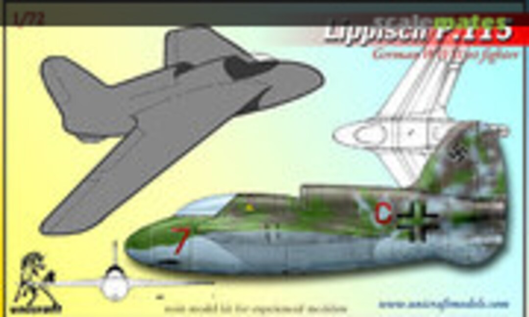 1:72 Lippisch P.115 (Unicraft Models )