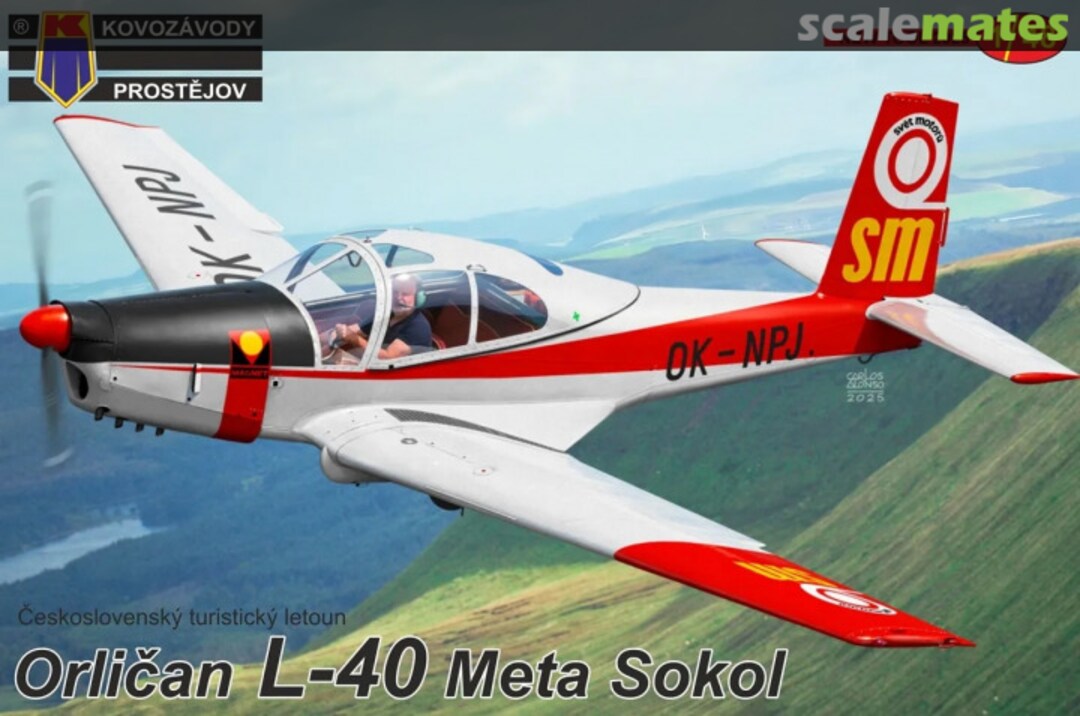 Boxart Orličan L-40 Meta Sokol KPM4820 Kovozávody Prostějov Boxart Orličan L-40 Meta Sokol KPM4820 Kovozávody Prostějov