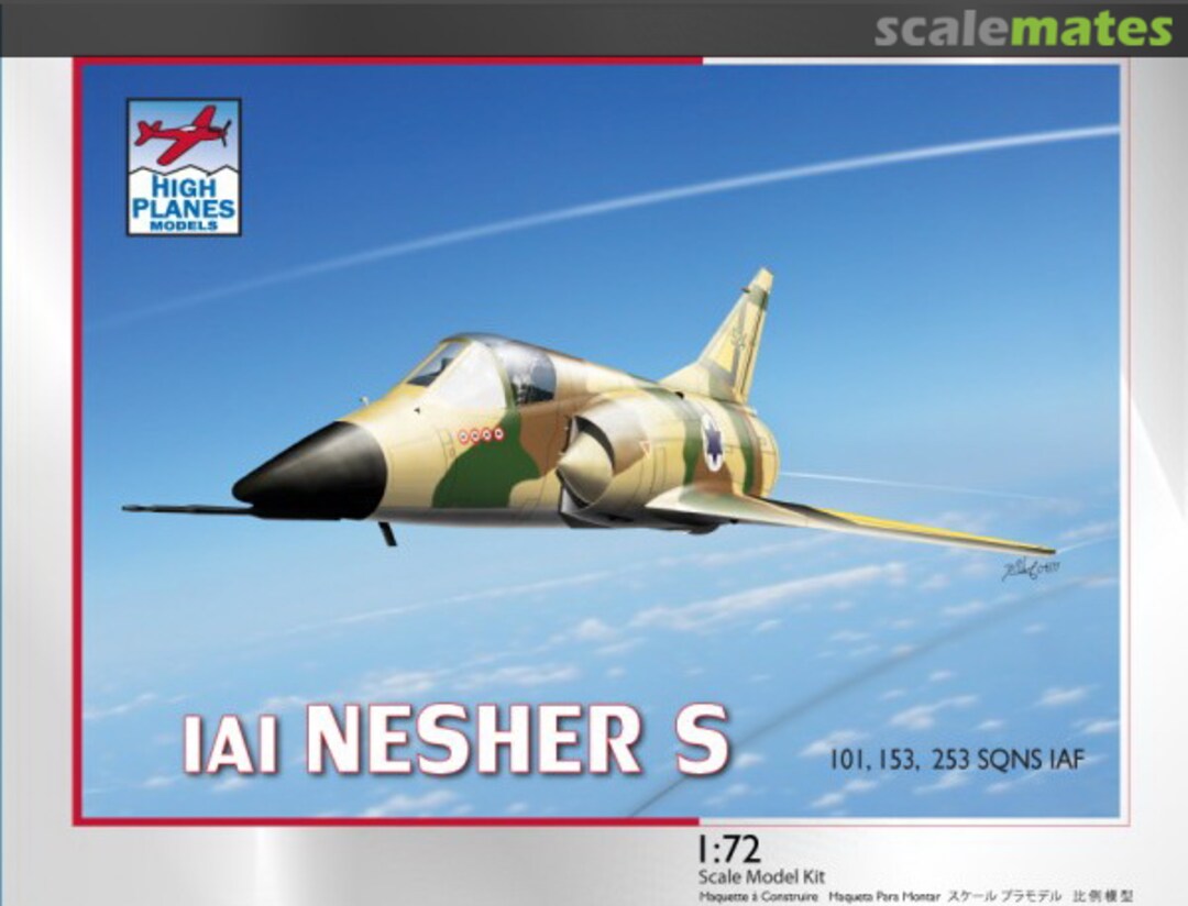 Boxart IAI NESHER S 72088 High Planes Models Boxart IAI NESHER S 72088 High Planes Models