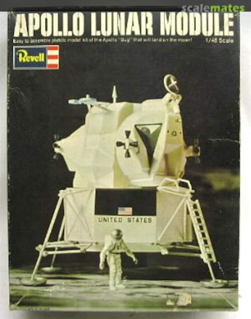 Boxart Apollo Lunar Module H-1842:150 Revell Boxart Apollo Lunar Module H-1842:150 Revell
